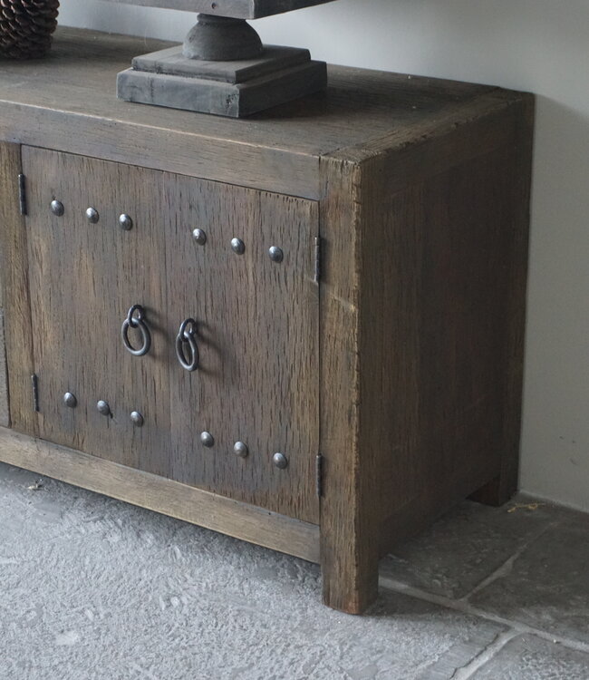 Rene Houtman TV-Meubel Rough | Grey | H55,5 x B150 x D40,5 Cm