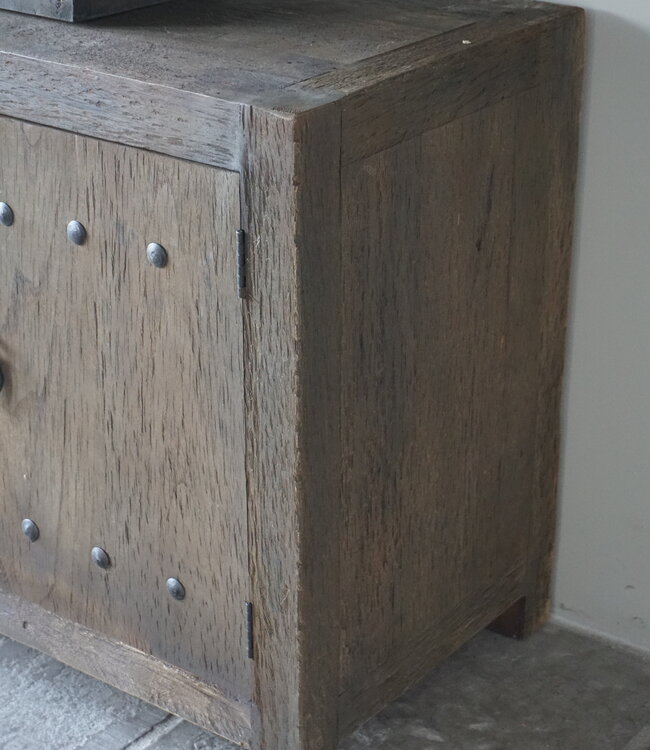 Rene Houtman TV-Meubel Rough | Grey | H61,5 x B200 x D40 Cm