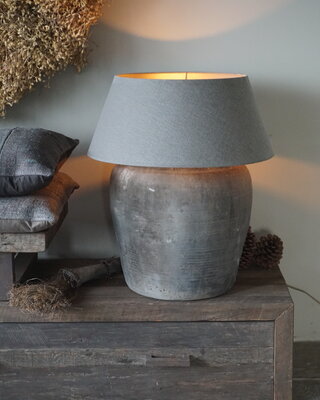 Aura Peeperkorn Chinese Terracotta Lamp | H41 x D41 Cm