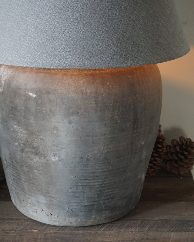 Aura Peeperkorn Chinese Terracotta Lamp | H41 x D41 Cm
