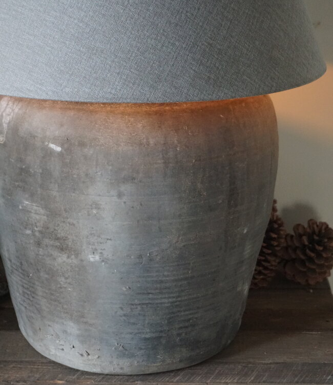 Aura Peeperkorn Chinese Terracotta Lamp | H41 x D41 Cm