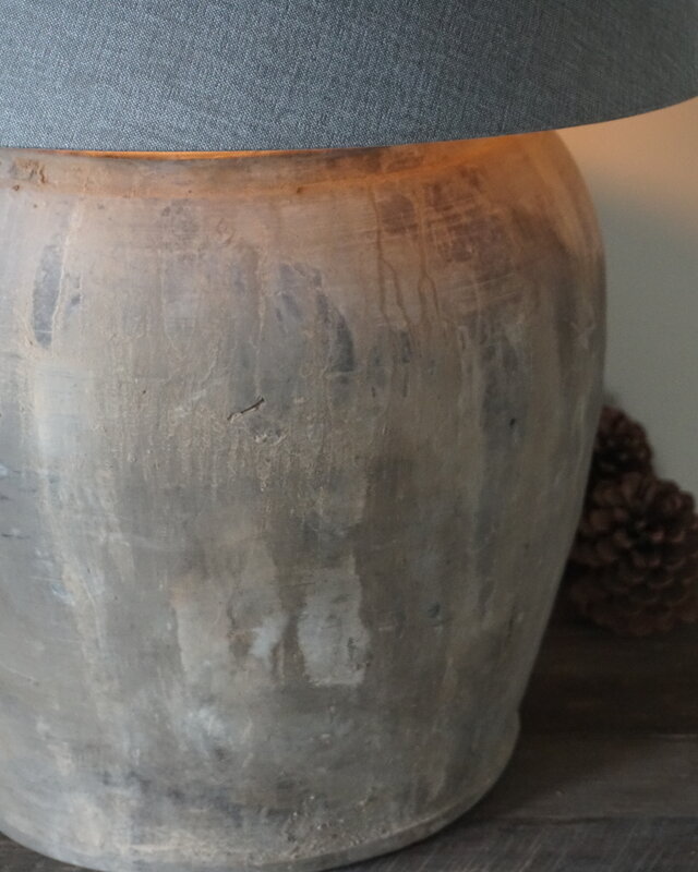 Aura Peeperkorn Chinese Terracotta Lamp | H42 x D42 Cm