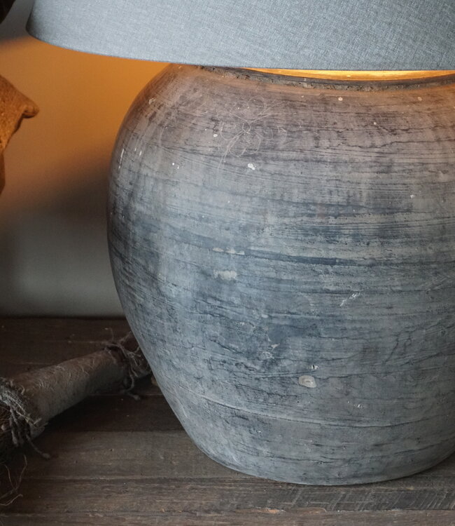 Aura Peeperkorn Chinese Terracotta Lamp | H40 x D40 Cm