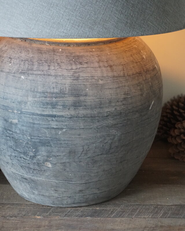 Aura Peeperkorn Chinese Terracotta Lamp | H40 x D40 Cm