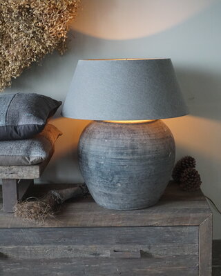 Aura Peeperkorn Chinese Terracotta Lamp | H40 x D40 Cm
