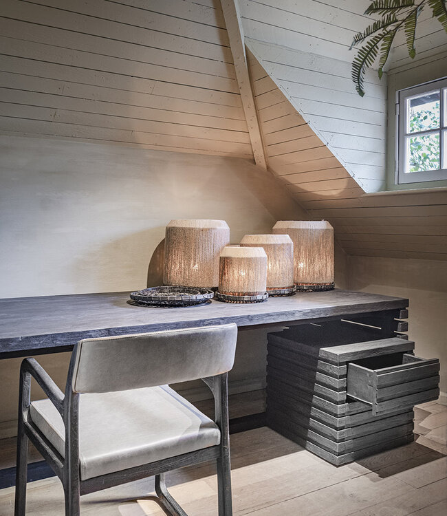 Gommaire Lamp Daniel M | Jute Rope | H37 x D28,5 Cm