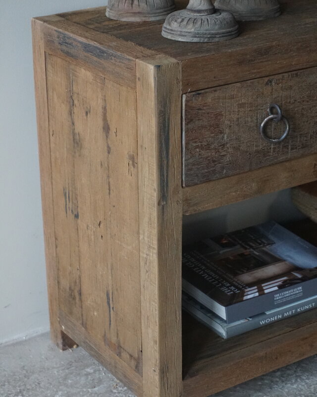 Rene Houtman Sidetable | Grey | H65 x B120 x D40 cm