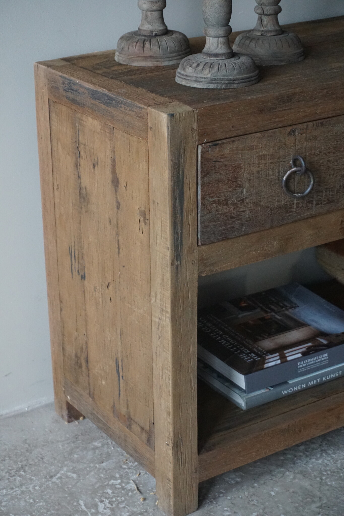 Rene Houtman Sidetable | Grey | H65 x B120 x D40 cm