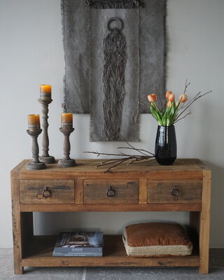 Rene Houtman Sidetable | Naturel | H65 x B120 x D40 cm