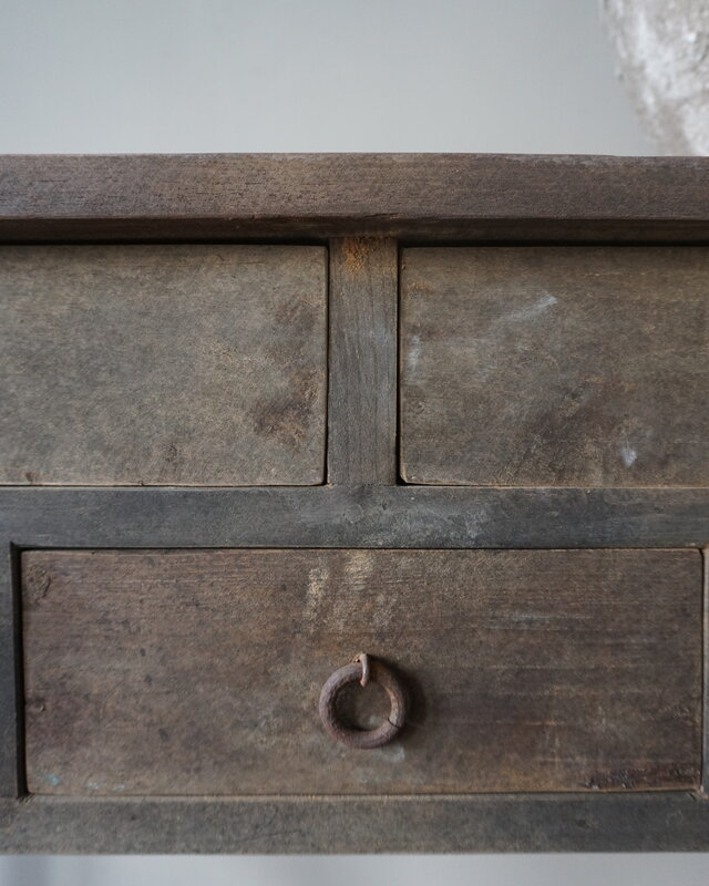 Luksa Home Collection Wandtafel Borg | Antique Grey | H90 x B120 x D45 cm