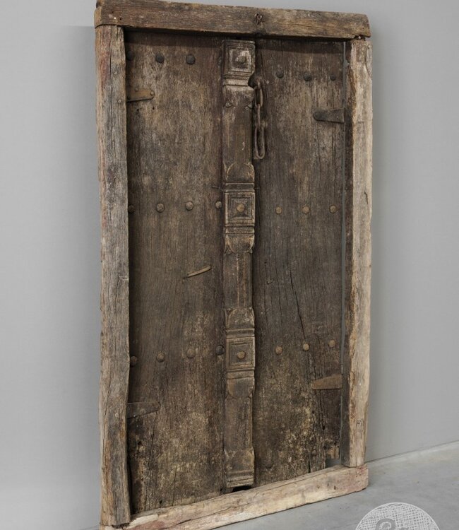 Be-Uniq Origineel Oude Deur | Nepal | H167xB98xD5 Cm