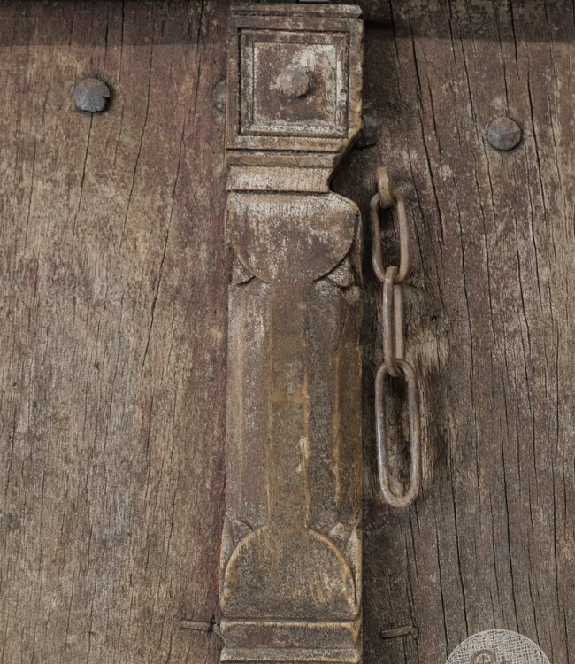 Be-Uniq Origineel Oude Deur | Nepal | H167xB98xD5 Cm