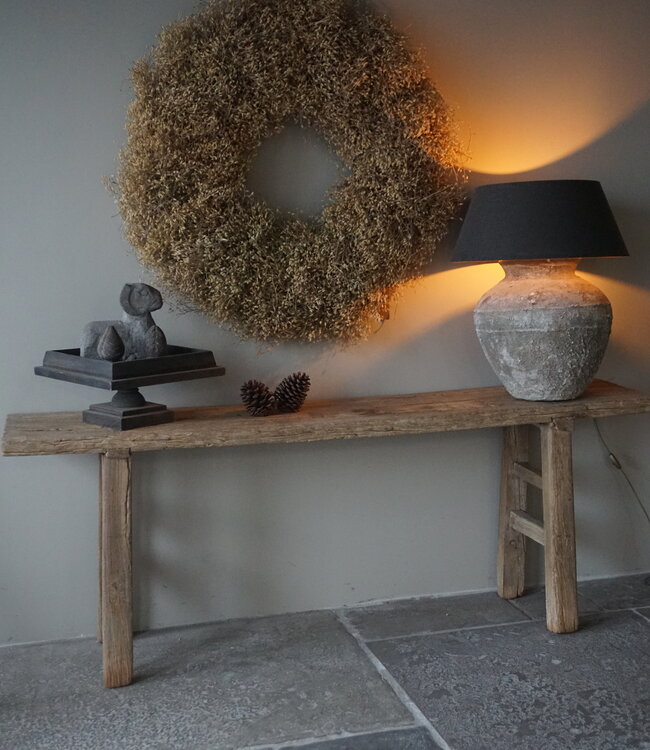 Luksa Home Collection Antiek Houten Sidetable | H72 x B195 x D44 cm