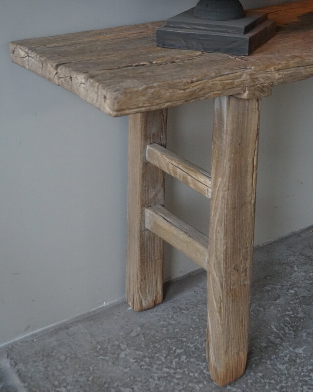 Luksa Home Collection Antiek Houten Sidetable | H72 x B195 x D44 cm