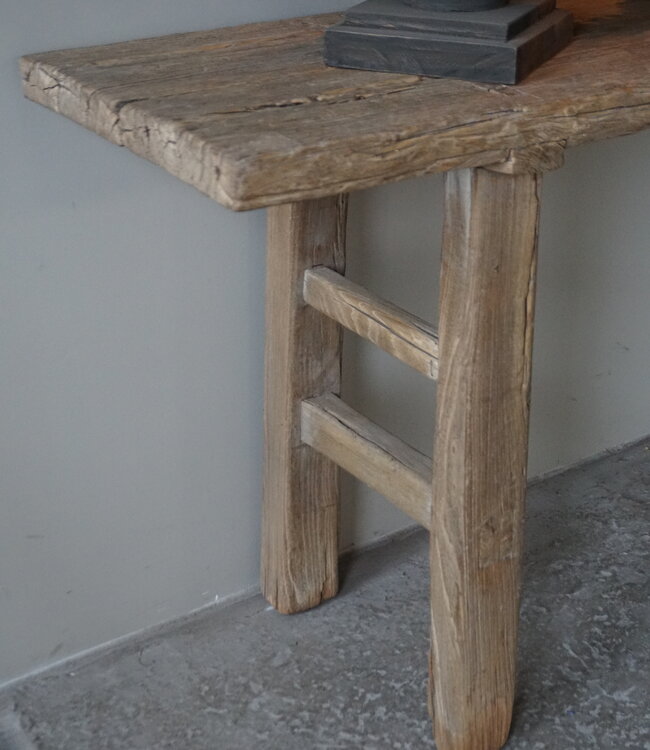 Luksa Home Collection Antiek Houten Sidetable | H72 x B195 x D44 cm