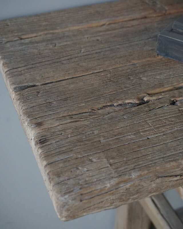 Luksa Home Collection Antiek Houten Sidetable | H72 x B195 x D44 cm