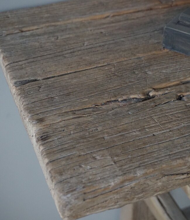 Luksa Home Collection Antiek Houten Sidetable | H72 x B195 x D44 cm