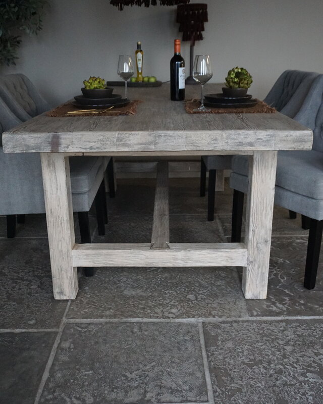 Rene Houtman Eetkamertafel Oud Hout L220xB100xH78 Cm