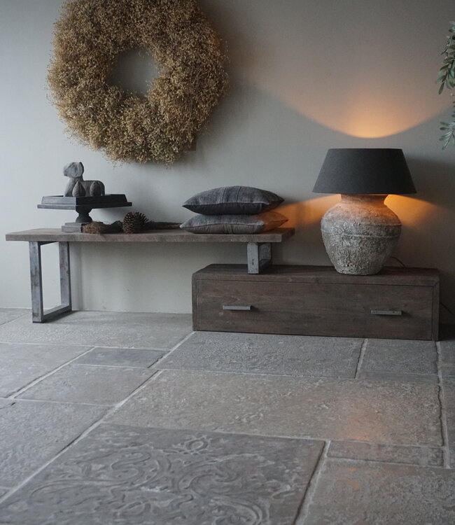 Rene Houtman TV-Meubel Nero Rustiq 1 | Met Lade | 2-delig