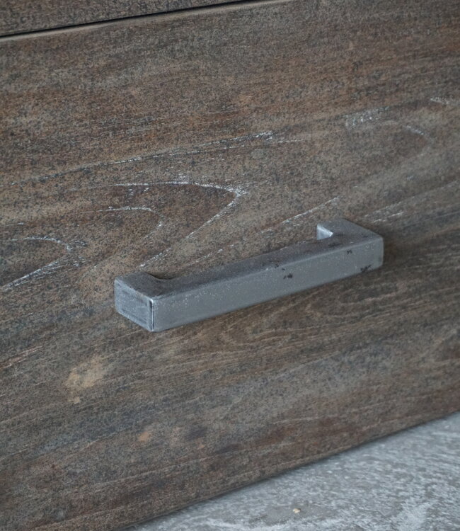 Rene Houtman TV-Meubel Nero Rustiq 1 | Met Lade | 2-delig