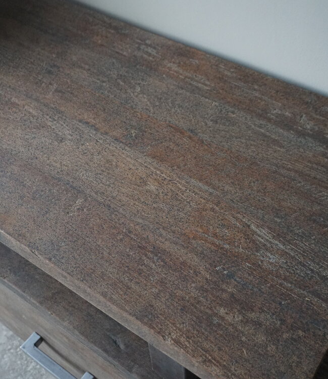 Rene Houtman TV-Meubel Nero Rustiq 3 | Met Lade | 2-delig