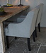 Luksa Home Collection Eetkamerstoel Doutzen Grijs/Taupe Set Van 4 - Uitlopend