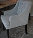Luksa Home Collection Eetkamerstoel Doutzen Grijs/Taupe Set Van 4 - Uitlopend