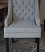 Luksa Home Collection Eetkamerstoel Doutzen Grijs/Taupe Set Van 4 - Uitlopend