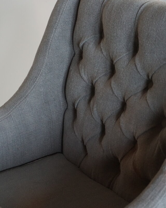 Luksa Home Collection Eetkamerstoel Doutzen Grijs/Taupe Set Van 4 - Uitlopend