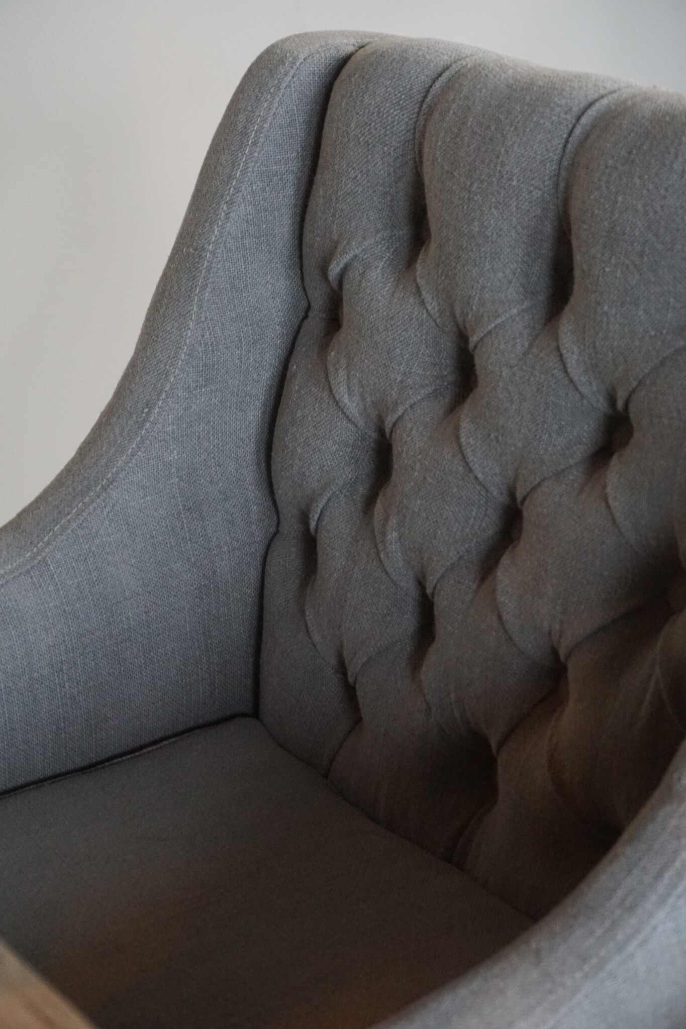 Luksa Home Collection Eetkamerstoel Doutzen Grijs/Taupe Set Van 4 - Uitlopend