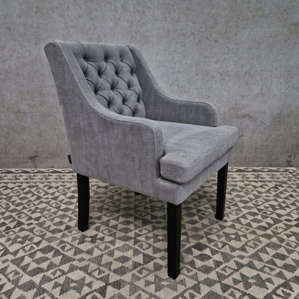 Luksa Home Collection Eetkamerstoel Doutzen Grijs/Taupe Set Van 4 - Uitlopend