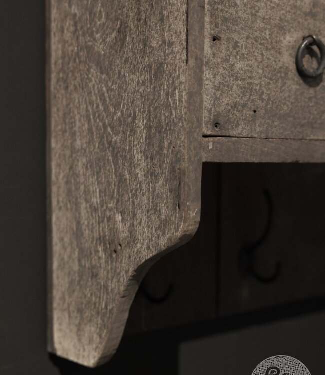 Be-Uniq Wandrek | Verweerd Teakhout | H83xB60xD21 Cm