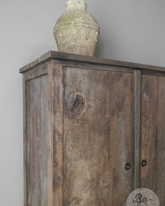 Be-Uniq Kabinet Santorini | Teakhout | H180xB100xD45 Cm