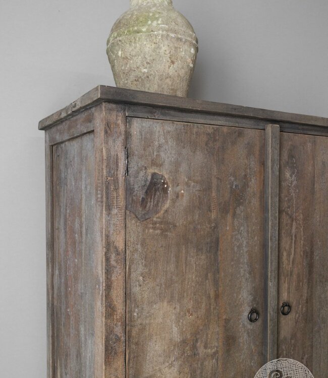 Be-Uniq Kabinet Santorini | Teakhout | H180xB100xD45 Cm