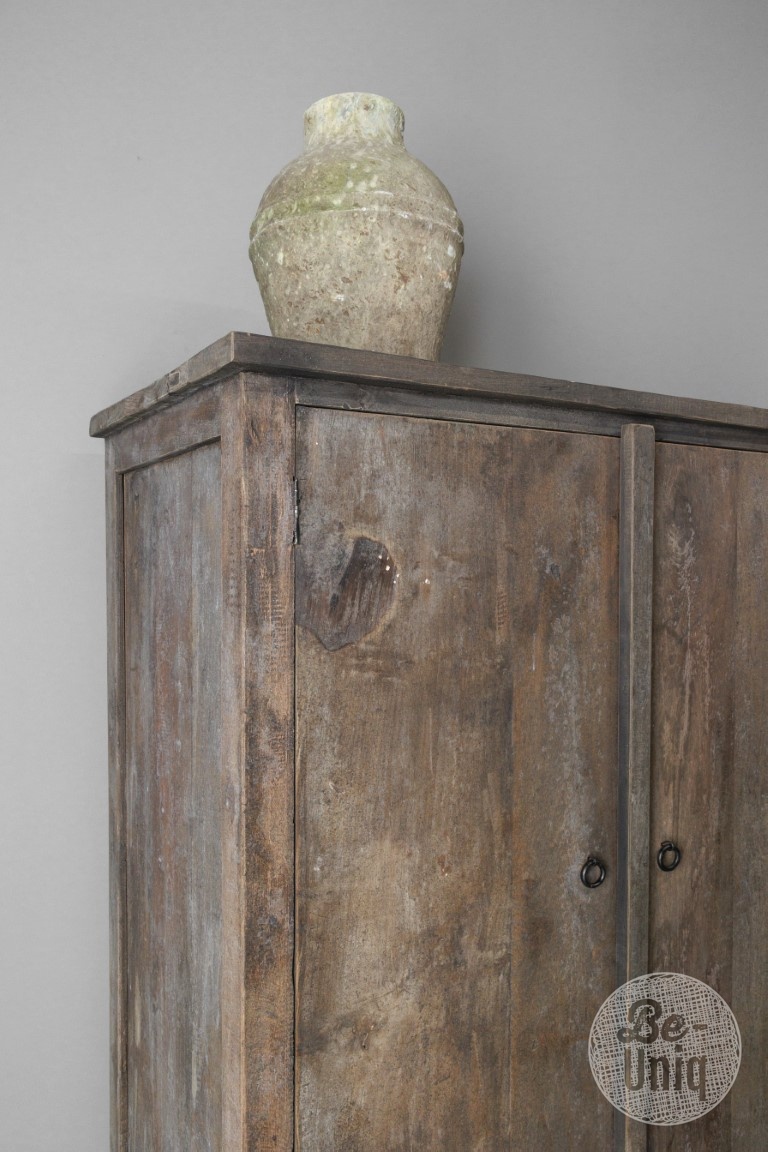 Be-Uniq Kabinet Santorini | Teakhout | H180xB100xD45 Cm