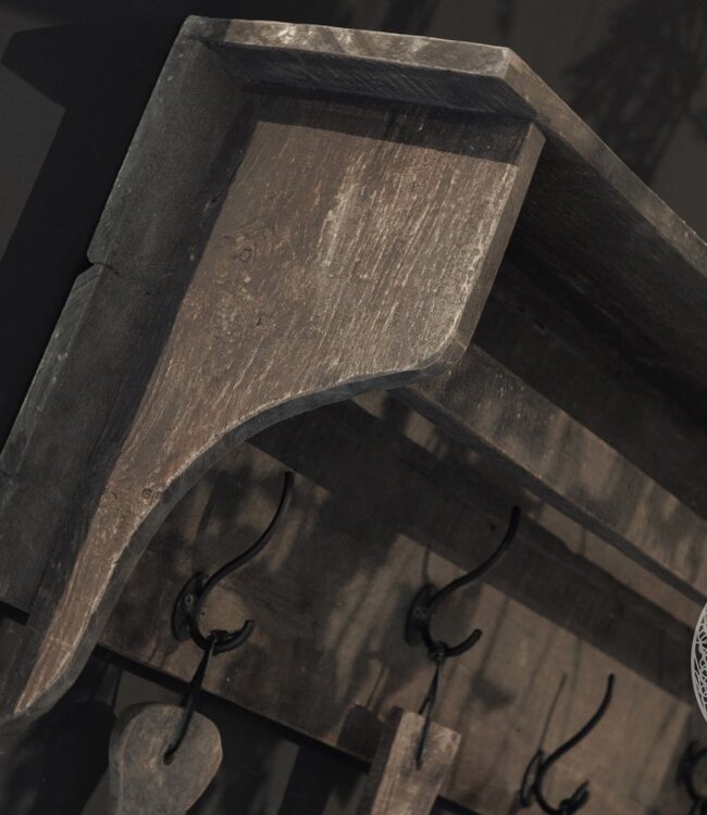 Be-Uniq Kapstok | Island Collection | H44xB135xD24 Cm