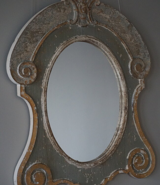 Rene Houtman Spiegel | Ossenoog | H84 x B69 x D3 cm