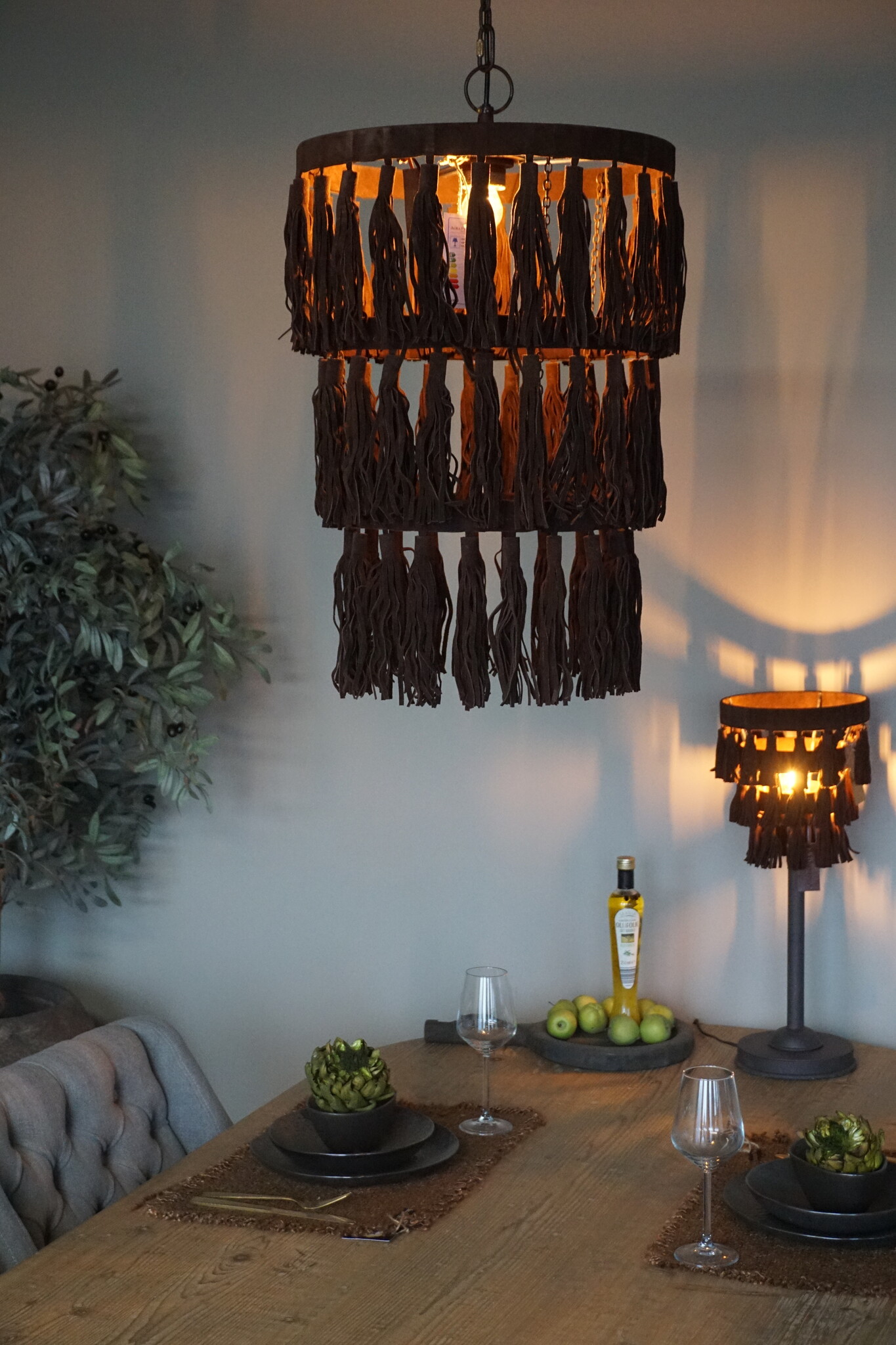 Aura Peeperkorn Hanglamp Fleury M | H59 x D39 cm