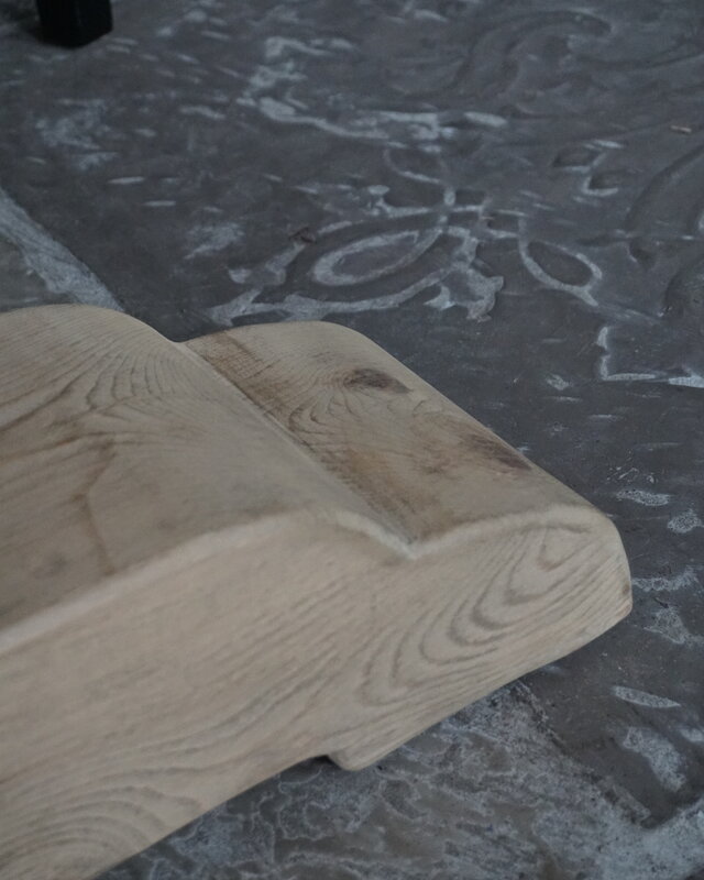 Rene Houtman Kloostertafel Ovaal | Naturel Grenen | H79 x B240 x D110 cm