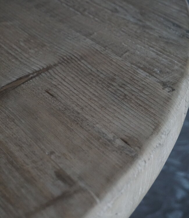 Rene Houtman Kloostertafel Ovaal | Naturel Grenen | H79 x B240 x D110 cm