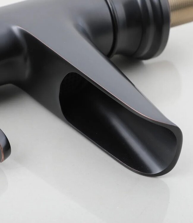 Rene Houtman Nostalgische Wastafelkraan -  Klassiek Model - Olie Brons