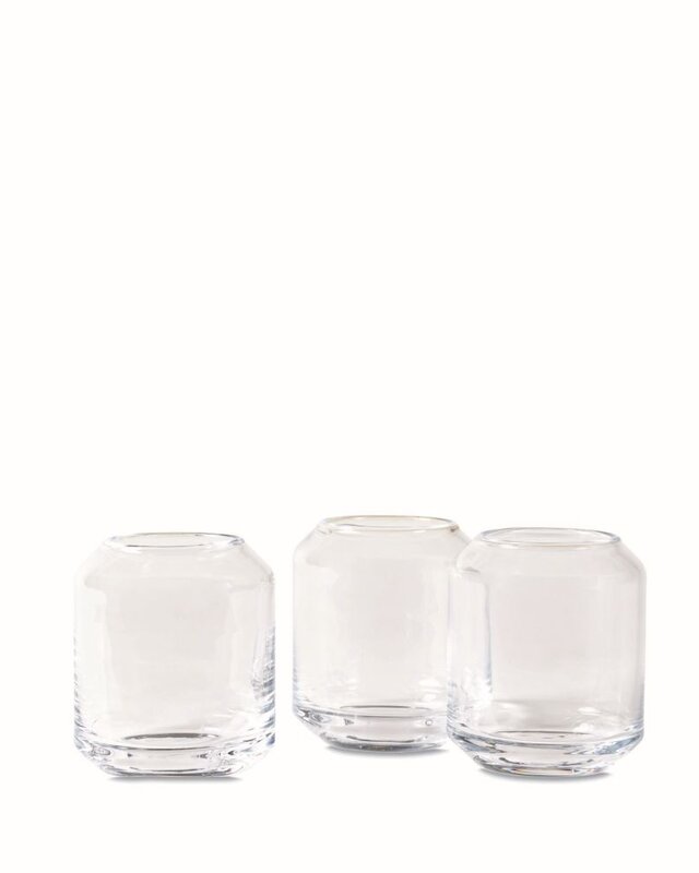 Gommaire Theelichthouder Daniel | Clear | H10 x Ø8,5 cm
