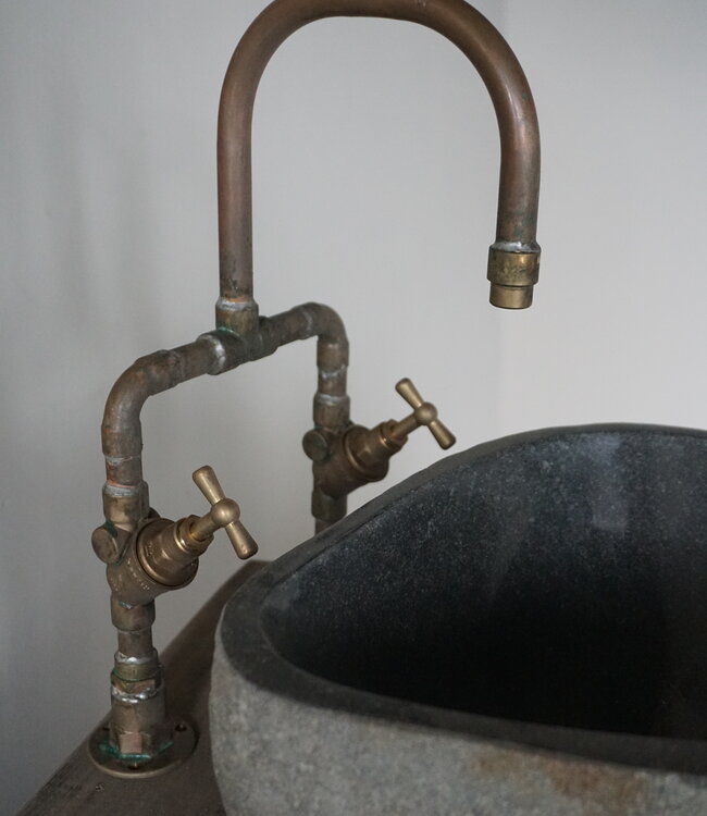 Rene Houtman Utrecht - Koperen Kraan - Mengkraan - Opzetkraan