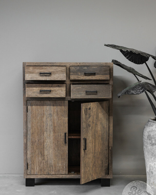 Be-Uniq 2-Deurs Kast | Urban Collection | H140xB100xD40 Cm