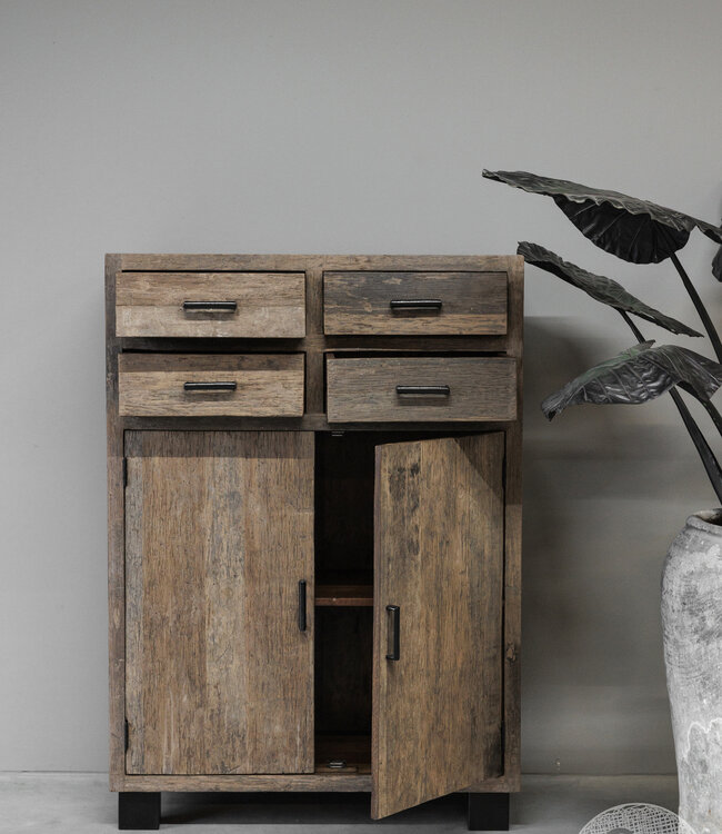 Be-Uniq 2-Deurs Kast | Urban Collection | H140xB100xD40 Cm