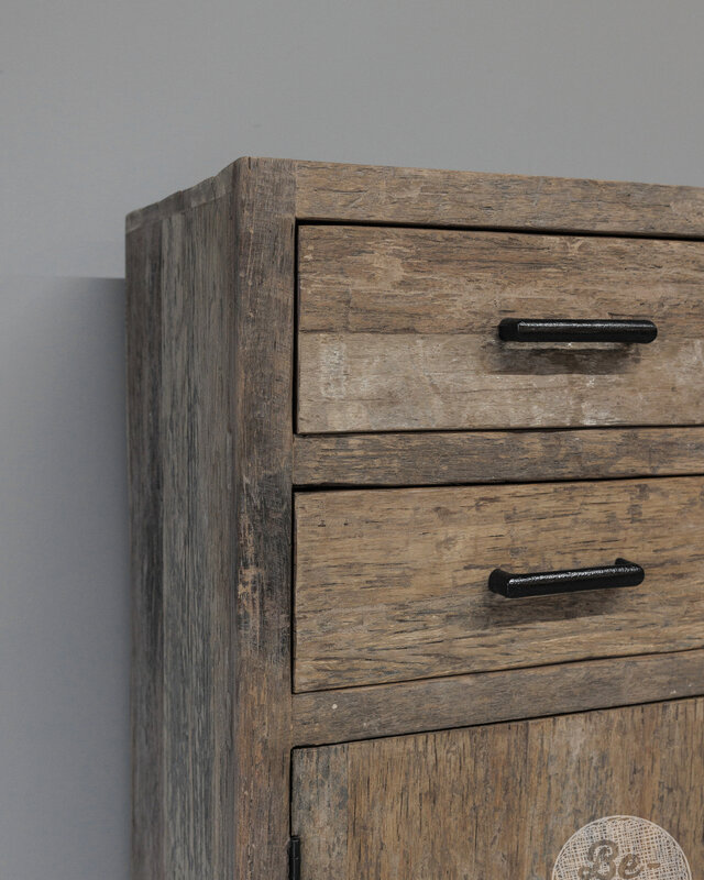 Be-Uniq 2-Deurs Kast | Urban Collection | H140xB100xD40 Cm