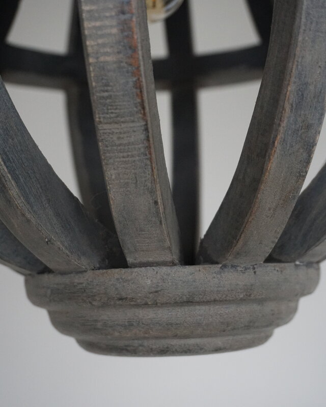 Rene Houtman Kroonluchter Bert | Hout | Small | H51 cm