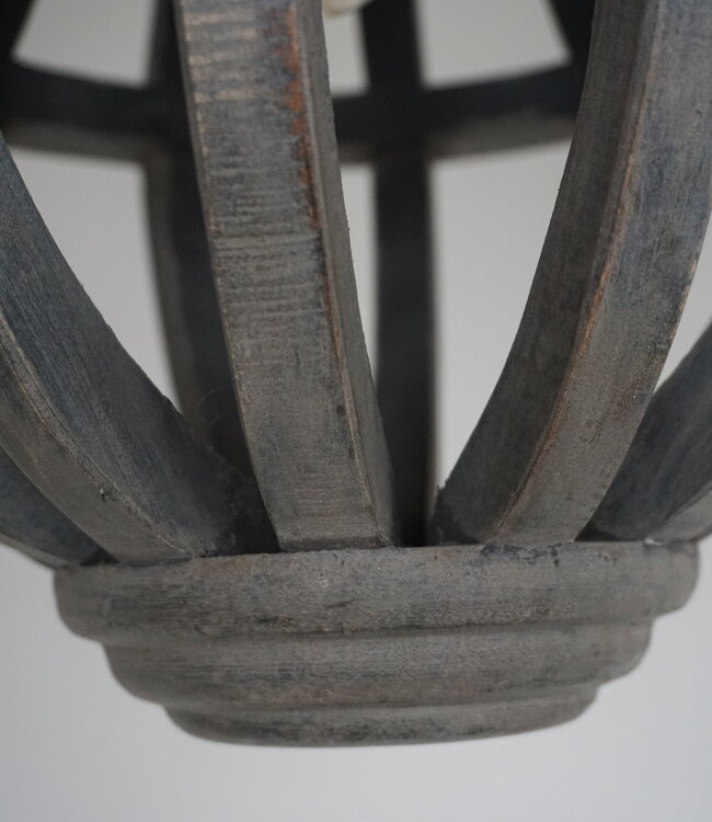 Rene Houtman Kroonluchter Bert | Hout | Small | H51 cm