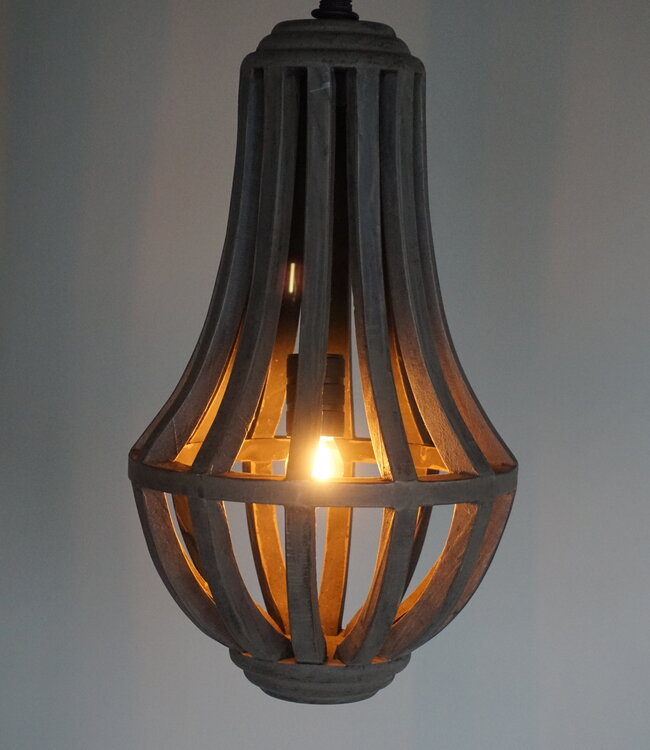 Rene Houtman Kroonluchter Bert | Hout | Small | H51 cm