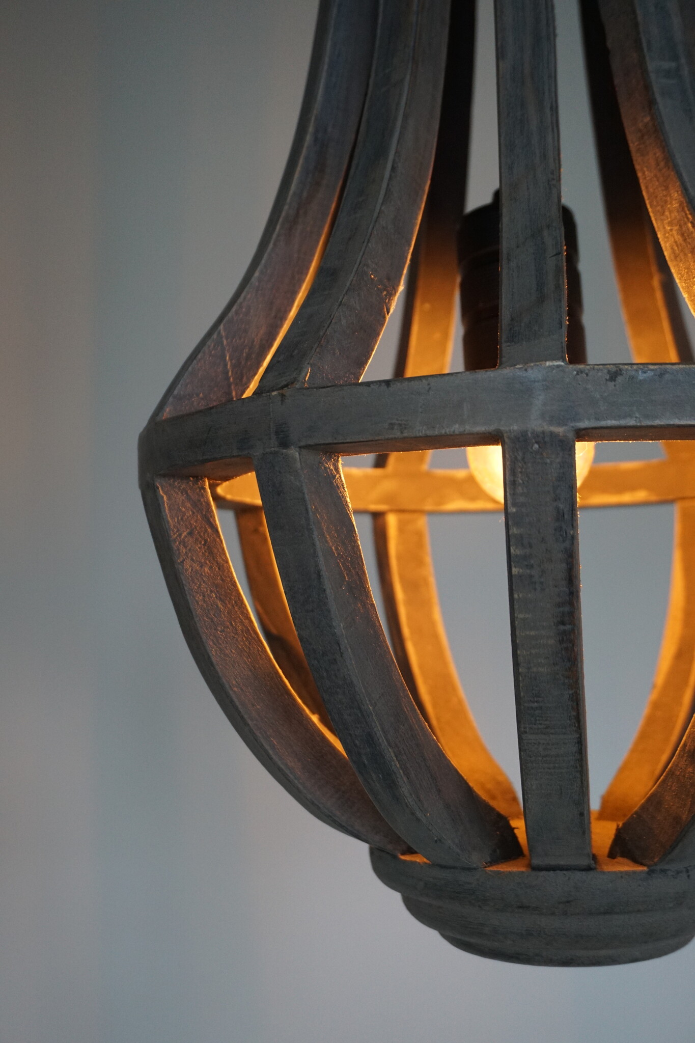 Rene Houtman Kroonluchter Bert | Hout | Small | H51 cm
